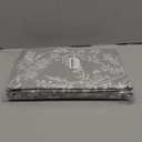 Pioggia Vinyl Tablecloth with Flannel Backing - Waterproof, Oil-Proof, Easy to Clean -Plastic Table Cloth - Perfect for Dining Tables, Kitchen Tables, Parties (Grey Leaves, 6084 Inch Rectangular)