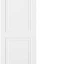 BARNSMITH 30x80 in Flat 2-Panel 2-Step White Primed Interior Door Panel | Paintable Hollow Core Interior Door Slab, for Swing, Closet, Pocket, Sliding Door, Durable and Lightweight