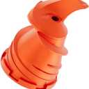 WHUTO Juicer Replacement Parts, Cold Press Juicer Auger, Orange PMMA Material Non-Staining, Juicers Attachment Kit for Models ZM1913M/ZM1903M