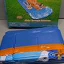 JOYIN 22.5ft Water Slides and 2 Bodyboards, Lawn Water Slide Summer Slip Waterslides Water Toy with Build in Sprinkler for Backyard Outdoor Water Fun for Kids (Blue, Orange)