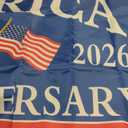 3Ply 250 Year American Anniversary Flag Anniversary Usa Flag 3x5 Ft Outdoor We The People 1776 Flags for Outside House Indoor Yard Patriotic Banner Decor