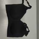 LetsJoli Jelly Bras for Women 2026 No Underwire Wireless Tshirt Bra Push Up Seamless Bralettes w Support, Black, Large