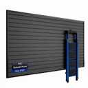 SMARTSTANDARD PVC Slatwall Panel 4x8 FT,PVC Garage Wall Organizer System
