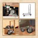 12 Pack 3" Swivel Caster Wheels with Double Brake Non Skid No Mark With Brake