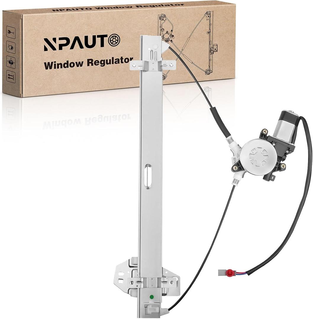 Rear Driver Side Power Window Regulator with Motor Assembly Replacement for Honda Pilot 2003 2004 2005 2006 2007 2008, Left, 748-512