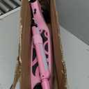 LIEAGLE Electric Scooter for Kids Ages 6-12, LED Light-Up Deck, Kids Scooters with 3 Adjustment Levels Handlebar to 36 Inches High,5.3" Wheel UL Certificated Kick Scooter (Pink)