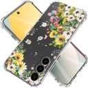 for Samsung Galaxy A56 Case 5G 6.6", [10FT Military Grade Drop Test] Flowers Planet Soft Slim TPU Protective Shockproof Phone Case CoverFlowers Sea