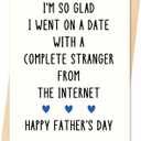 2 x Fathers Day Card Gifts for Husband, Fathers Day Card Gifts from Wife, Funny Father's Day Cards Gifts Decorations for Husband Boyfriend