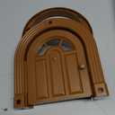 Meow Manor Cat Door Interior Door - No-Flap, Interior Cat Door for Cats Up to 20 lbs, Easy DIY Setup, Secured Installation in Minutes, No Training Needed (Original, Brown)