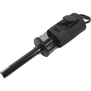 Golf Ball Retriever, Large Capacity Shag Tube Golf Ball Shagger, Pocket Storage Picker with Detachable Tube for Outdoor Course, Black
