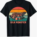 Gila Monster Vintage Sunset, Gila Monster TShirt, S