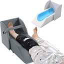 ROYALAY Leg Pillow for Knee Surgery Recovery, Memory Foam Knee Replacement Pillow, Heel Protectors for Pressure Sores