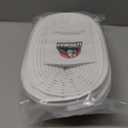 40FT Extra Long Kerf Weather Stripping Door Seal for Large Gaps and Easy Installation (White)