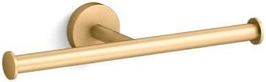 Kohler K27289-2MB Elate Wall Mounted Euro Toilet Paper Holder Vibrant Brushed Moderne Brass
