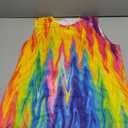 Wuiliy 3D Tank Tops for Men Colorful Sleeveless Print T Shirt Rainbow Beach Gym Vest Tee Small
