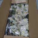 Senjie Artificial Cherry Blossom Branches, Fake Flowers Bouquet with Real Touch Long Stems, Faux Silk Flowers for Vases Wedding Party Table Centerpieces Spring Home Decor (3PCS, Vase Not Included)