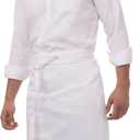 Chef Works Unisex Bistro Chef Apron (White)