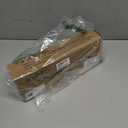 YASONIC Shower Caddy Adhesive, Rustproof Shower Shelves for Inside Shower, Large Capacity Bathroom Organizers and Storage, Shower Storage with Removable Hooks, No Drill Bathroom Accessories Black (2 Pack)