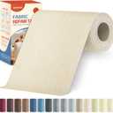 Linen Fabric Repair Tape Kit, 4" x 80" Self-Adhesive Couch Patch Repair Fabric Patches for Furniture, Clothes, Upholstery, Carpets, Chairs, Sofas, Pillows Beige