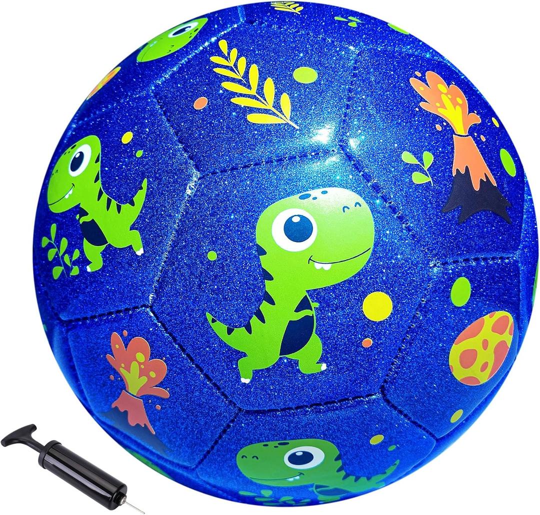 Richball Toddler Soccer Ball Size 2, Kids Soccer Ball for Ages 3-5, Outdoor Activity Toy for Kids Age 1-3 3-6, Christmas Stocking Birthday Easter Gifts