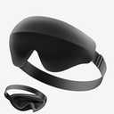 Sleep Mask for Side Sleeper, 100% Light Blocking Eye Mask for Men Women, Soft 3D Contoured Sleeping Masks with Adjustable Strap, Zero Pressure on Lashes, Comfortable Breathable Eye Cover for Travel