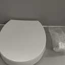 KOHLER 25876-0 Hyten 3" Height, Elevated Soft Close Round Toilet Seat, Contoured Seat with Grip-Tight Bumpers, Quick-Attach Hardware, White