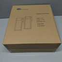 2 Pack Porch Lights Outdoor Wall Sconce, Outdoor Light with GFCI Outlet, Waterproof Exterior Wall Lantern Light Fixtures, Anti-Rust Wall Lamp with Clear Glass for Patio Doorway Garage- Black (No Sensor, Standard)