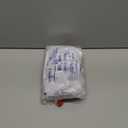 Urinary Drainage Bag 1000ml Catheter Leg Bag, 4 Pack Catheter Leg Bags for Men, Catheter Bags with Anti-Reflux Valve, Adjustable Cloth Straps, Easy Drainage Flip Design