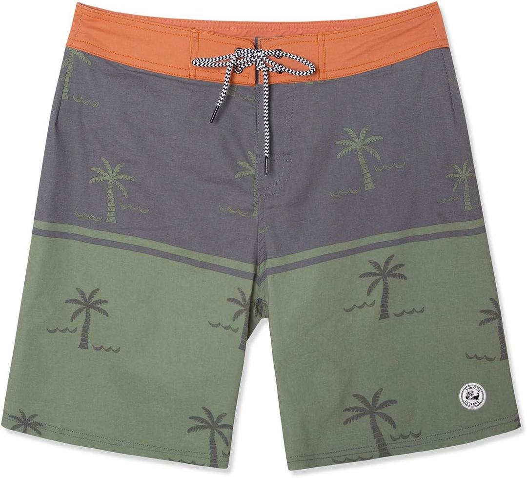 SURF CUZ Men's Vintage Cruzer Stretch Boardshort Chino Shorts, Size 32