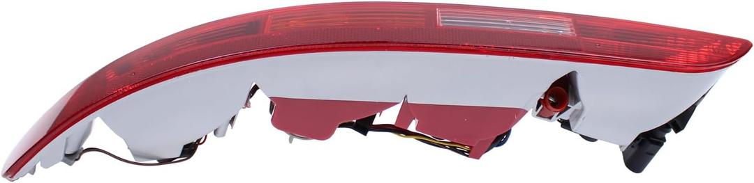 ApplianPar Rear Lower Bumper Tail Light Reverse Brake Stop Lamp Bulbs Housing Lens Assembly for Audi Q5 2009-2017 Left Side Taillamp