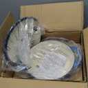 Amazon Basics Enameled Cast Iron Dutch Oven Pot with Lid, Round, Dual Handles, Heavy-Duty, Oven Safe for Baking, Roasting, Stews, 6-Quart, Blue