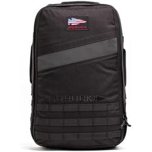 GORUCK Rucker 4.0 25L Black - Purpose Built Rucking Backpack, Military Weight Training Rucksack w/ Ruck Plate Pocket and Extra Padded Straps