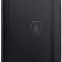 Trading Card Binder 9 Pocket, Fabmaker PU Cover Card Collection Binder for 360 Cards, Premium Card Book, Sturdy Card Holder Folders, Card Album for YuGiOh, MTG, TCG, Game Cards & Sports Cards, Black