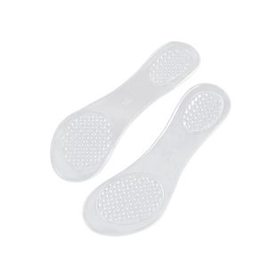 SAFIGLE Self-Adhesive Gel High Heel Insoles 3/4 Anti-Slip Cushion Pads for Women Shock Absorbing Foot Pads for Reducing Pressure and Discomfort in Heels In Total 4
