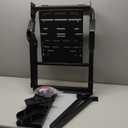 PXN - A10 Steering Wheel Stand - 11KG Foldable, Adjustable, Portable Racing Sim Metal Stand - Universal Fit for V10, V99, G29, G920, G923, T248, T300, TGT, Apex & More Racing Wheel