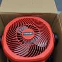 Battery Powered Fan Compatible with Milwaukee M18 18V Battery with AC Adapter (No Batteries), Up to 650 CFM,Variable Speed Battery Operated Fan,Low Noise 30dB Portable & Jobsite Camping Fans