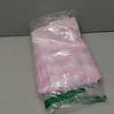 LA Linen TCcheck60x108-PinkK37 Polyester Gingham Checkered Rectangular Tablecloth, White & Pink - 60 x 108 in.