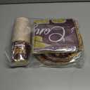 2025 Graduation Party Decorations Graduation Decoration 2025 Maroon Disposable Grad Tableware Set Plates, Cups, Napkins, Tablecloth and Banner for Congrats Grad Class Of 2025, Serves 24