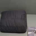 Weighted Blanket Queen Size (Dark Grey, 60''x80'' | 25 lbs) Cooling Breathable Heavy Blanket with Glass Beads for Adults