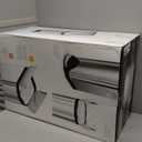 simplehuman 30 Liter / 8 Gallon Butterfly Lid Kitchen Step Trash Can, Brushed Stainless Steel