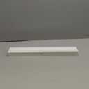 BlindsAvenue Cellular Honeycomb Cordless Shade, 9/16" Single Cell, Light Filtering, White, Size: 21.5" W x 72" H