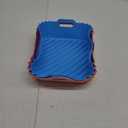 Air Fryer Silicone Liners Square 2 Pack 7.1 Inch Airfryer Liners 4-7 QT Reusable Air Fryer Liners Silicone Pot Oven Liner Baking Tray, Air Fryer Basket Silicone Mat Bowl Air Fryer Accessories Kitchen (Pink +Blue)