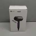 slopehill Professional Ionic Hair Dryer, Powerful 1800W Fast Drying Low Noise Blow Dryer with 2 Concentrator Nozzle 1 Diffuser Attachments for Home Salon Travel (Black)