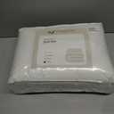 WARMDERN Linen Cotton Quilts Set King Size, 100% Cotton White Quilt Bedspreads with Box Stitched, 3 Pieces Soft Lightweight Bedspreads Coverlet with 2 Pillow Shams for All Season, Cream White, 106x96