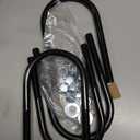 Rough Country 1/2" Round Suspension U-Bolts | 1/2 x 3.25 x 6.5-7629,Black