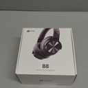 Picun B8 Bluetooth Headphones, 120H Playtime Headphone Wireless Bluetooth with 3 EQ Modes, Low Latency, Hands-Free Calls, Over Ear Headphones for Travel Home Office Cellphone PC Black