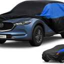 GUNHYI Mazda Car Cover Custom Fit Mazda CX5 CX-5 Waterproof All Weather, Lightweight Full Car Cover Outdoor Sun UV Rain Dust Snow Wind Protection