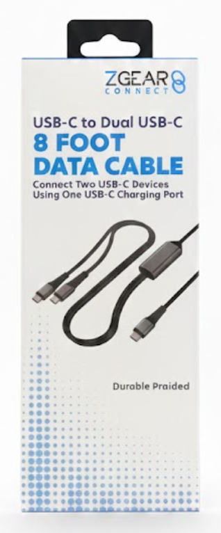 Zegar USB-C Connect Two USB - C Devices