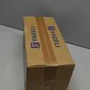 YAGELI Clear Acrylic Desk File Sorter Purse/Handbag Organizer Clutch Divider Mesh Folder Office Supplies Stand Bookshelf (3 Sections) (2Pack-4Sections)