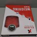 EILISON Highly Advance 2-in-1 Digital & Analog Weighing Scale for Body Weight-400lbs, 4 High Precison GX Sensor Accurate, Thick Tempered Glass, Extra Large Display (Blue)